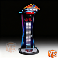 ZDYS Robuste Metall-Boxmaschine Arcade-Spiel - Musik-Bewegungssensor Englische Sprache Innen-/Außenbereich-Nutzung