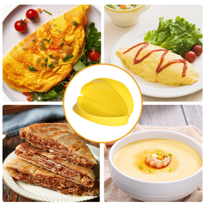 Molde Antiadherente para Huevos Fritos, Molde de Silicona para Hacer Omelettes Fáciles para el Desayuno, Molde para Cocinar Huevos en <span class=keywords><strong>Microondas</strong></span> - Product Image 2