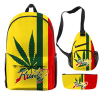 Sac à dos pour homme Backwoods Cookie RAW personnalisé, entièrement imprimé par sublimation, grande capacité, imperméable, en tissu Oxford durable, ensemble 3 en 1
