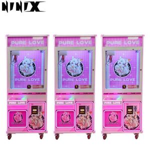 Machine à griffes à bas prix pour animaux en peluche, jeu d'arcade de fête foraine, vente en gros, avec cabinet métallique anglais - Product Image 2
