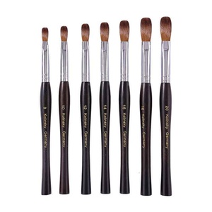 High Quality Kolinsky Acrylic Nail <b>Brush</b> Customized Wood Nail Supplier Factory Wholesale - Product Image 1