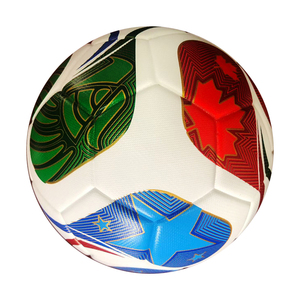 Pallone da Calcio Ufficiale 2026 Termosaldato Design USA Canada Messico in PU Misura 5 Personalizzabile Logo Alta Qualità per Partite e Allenamento - Product Image 1