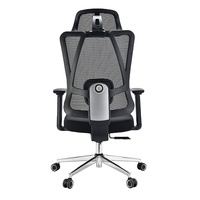 Chaise de bureau ergonomique moderne, vente directe d'usine, mobilier de bureau, chaise pivotante en tissu
