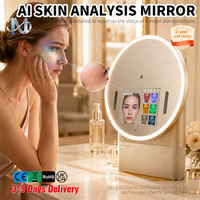 Analizador de Piel con IA 2026, Espejo Facial Mágico de 14 Pulgadas, Dispositivo Inteligente con IA, Escáner Facial 3D para Salón de Belleza