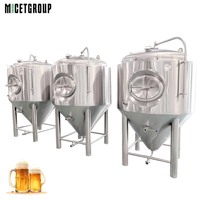 Chambre de fermentation régulée 1000 l Fermenteurs de bière isobares Fermentation de bière de brasserie 1000 litres