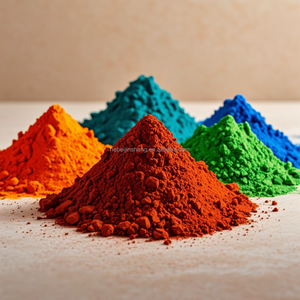 Di alta qualità Fe2O3 di ossido di ferro pigmento in polvere ad alta resistenza Tinting pigmento inorganico per materiale da costruzione cemento ossido di ferro - Product Image 2