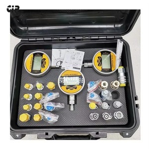 Manomètre hydraulique numérique universel HongWang pour kit d'excavatrice sur chenilles, couleur argent, avec garantie d'un an - Product Image 2