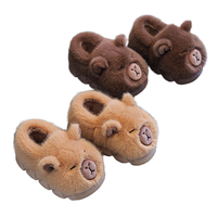 Kappi automne hiver Bar Capybara Design imprimé animal pantoufles EVA semelle intérieure Style maison en gros vêtements de maison