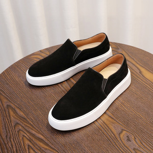 Ultimi Modelli di Mocassini da Uomo in Vera Pelle Scamosciata, Taglie Grandi, Scarpe da Guida Slip-On, Stile Casual per Esterni, <span class=keywords><strong>Calzature</strong></span> Quotidiane - Product Image 3