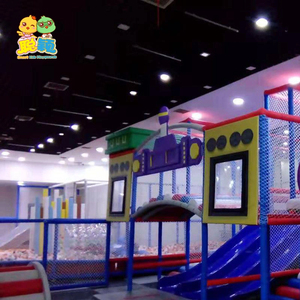 <span class=keywords><strong>Smart</strong></span> Sports Enfants Aire De Jeux Électrique Jouet Jeu Tapis De Saut Intérieur Softplay Équipement Ball Pit Naughty Castle Avec Sable Piscine - Product Image 3