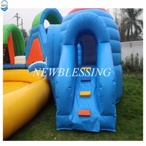 Parque Acuático Inflable Personalizado de Fábrica, Mundo Feliz de Hielo y Nieve, Juego Acuático con Tobogán y Piscina, Parque Acuático Inflable S-123 - Product Image 2