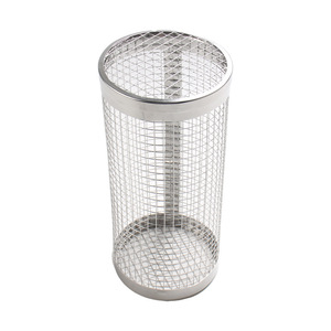 BBQ-Netzröhre 8 Zoll 12 Zoll – Der beste Edelstahl-Grillzylinder für den Außenbereich, rund, 2 Stück, rollender <span class=keywords><strong>Grillkorb</strong></span> - Product Image 6