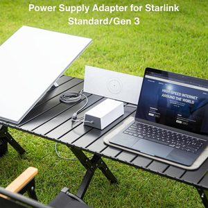Hot 195W Starlink Gen 3 Power Adapter 57V 3.45A <strong>Charger</strong> with Detachable C8 Waterproof DC Port Type-C PD Function - Product Image 3