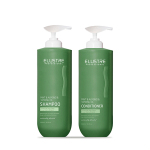 Après-shampoing pour cheveux bouclés et secs à l'huile de Tamanu, menthe et amande |   Formule de crème nourrissante premium |   Hydratant Rafraîchissant Anti-Frisottis |   OEM Privé - Product Image 4