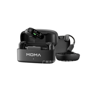 ไมโครโฟนไร้สาย Moma Lark Max พร้อมกล่องชาร์จแบบสองพอร์ต สำหรับกล้องถ่ายทอดสด - Product Image 5