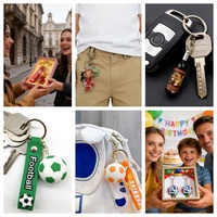 Durable Keychain and Lightweight Keychain for Luminous Keycap Keychain and Keychain Charm Pendant Supply