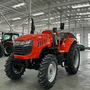 Multifunctional 4WD Green Tractor with 70HP to 100HP Farm Restaurant Use Featuring Key Components Engine Pump Gearbox Bearing