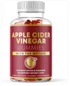 private labels Organic health gummies sugar free vegan apple cider vinegar gummies