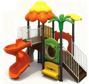 ชุดสนามเด็กเล่นยางสำหรับเด็กอนุบาล6ขวบสนามเด็กเล่นกลางแจ้ง - Product Image 3