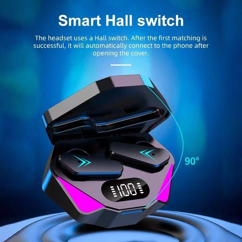 X15 TWS Wireless Gaming Earbuds - Low Latency, IPX5 Waterproof