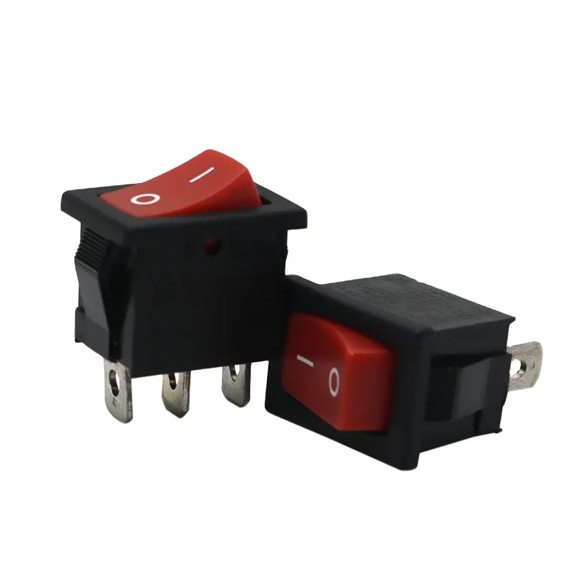 New 12V Round Rocker Switch for Car Truck RV Boat with on-off indicator light round boat rocker switches 15mm
