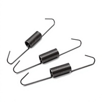 Ressorts d'extension hélicoïdaux en acier sur mesure pour meubles OEM/ODM, capacité de charge 10-40 lb, extrémités à crochet hélicoïdal gauche/droite