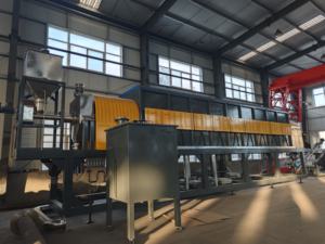 Horno de Tratamiento Térmico Rotatorio Continuo Industrial con Atmósfera Protectora, Control de Precisión de 9 Zonas (234kW) Alto Rendimiento - Product Image 3