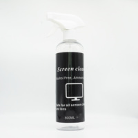 16oz 500ml Grote Capaciteit LCD Schermreinigingsspray met Borstel en Doek Set voor Laptop Monitor Desktop TV Elektronica Onderhoud