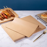 Vente en gros d'usine, papier sulfurisé jetable en silicone, résistant à la graisse, imperméable, résistant à la chaleur, 230, antiadhésif, pour la cuisson, plats à pâtisserie