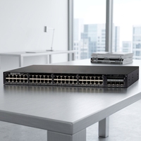 Nuevo Switch WS-C3650-48FS-E Serie 3650 de 48 Puertos Gigabit Full POE Capa 3 con Uplink 4X1G y Servicios IP