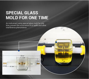 PUSH électrique automatique 60 ~ 100KV résistance diélectrique isolation huile panne testeur transformateur huile BDV pour Test Set 1 an - Product Image 5