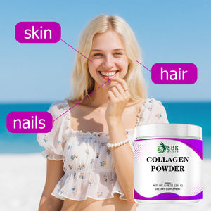 Complément de collagène haute puissance en poudre pour la beauté, produits nutritionnels, poudre de collagène hydrolysée, soutient la santé musculaire et l'éclat de la peau - Product Image 5