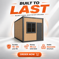 Maison conteneur portable moderne pliable en X pour secours en cas de catastrophe, abri d'urgence, hôtel, bureau à domicile