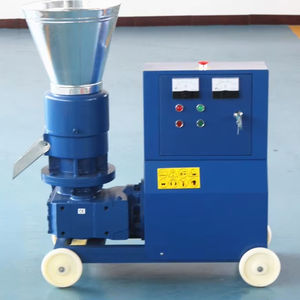 Presse à granulés de bois 11kw certifiée CE faisant la machine Rouleau de diamètre de matrice de 229mm Utilisation domestique-tiges rotatives de <span class=keywords><strong>coton</strong></span> de sciure de bois - Product Image 1