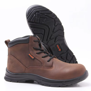 Chaussures de sécurité marron à embout d'acier S3 Armid pour l'industrie et l'usine, randonnée, alpinisme, anti-perforation, respirantes en maille - Product Image 2