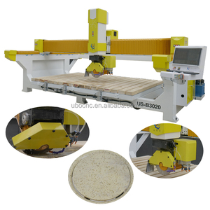 Ubo Trung Quốc nhà máy cung cấp 4 + 1 trục CNC Router 3D cứu trợ đá khắc đá cẩm thạch Granite Máy khắc - Product Image 4