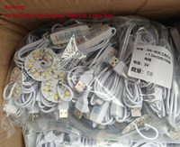Moderno USB 5V Dual blanco SMD LED PCB Placa de luz 31mm 44mm 46mm 50mm 58mm con 1,5 m Cable USB Cable DIY fuente de luz nocturna
