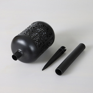 Venta caliente Solar 10LED Llama Luz Exterior Decorativo Paisaje Luz Jardín Patio Tierra Insertada Césped Luz - Product Image 6