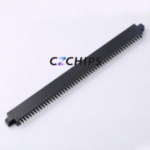 KSD100MEP03BK Gold Finger Connector Through hole Component (THT),P=3.96mm Connector EDGE SLOT 3.96mm 100P Through Hole - Product Image 2