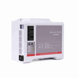 Fuente de Energía de Respaldo para Emergencias en el Hogar, Batería LFP de 1000 Wh, 300 W, 230 Vca, 200 W, MPPT Solar, Bajo Ruido - Product Image 1