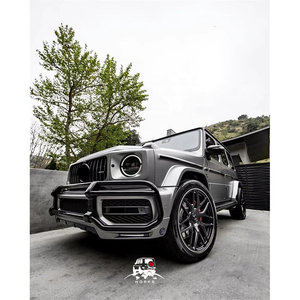 Pare-chocs avant de style G63 pour Mercedes Classe W463A W464, barre de protection avant en acier inoxydable, accessoires de voiture, kit carrosserie, pièces automobiles pour W46 - Product Image 6