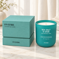 Vente flash - Bougie en cire de soja en verre de 8 oz - Bougie parfumée personnalisée avec coffret cadeau de luxe