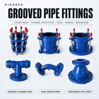 Raccord flexible, corps en fonte ductile, joint EPDM PN10 PN16 pour conduite d'alimentation en eau