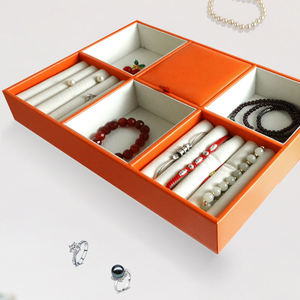 Boîte d'organisation de bijoux biométrique innovante avec technologie de verrouillage des empreintes digitales et conception anti-effraction pour un stockage de qualité supérieure - Product Image 4