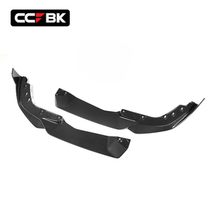 Para <span class=keywords><strong>BMW</strong></span> G20 G21 M Sport LCI 325i 330i 340i <span class=keywords><strong>2023</strong></span>-2026, alerón delantero de fibra de carbono seca estilo MP, divisor de labio inferior 511195A4B369 - Product Image 2