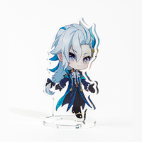 Personnages Personnages Personnages de Standee en Acrylique Transparent à Double Impression Porte-clés Standee