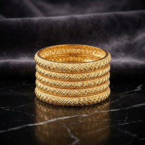 Wholesale 14K 18K 24K Gold Plated Forming Bangles, Fashion Bangles, Traditional Bangles, Brass Gold Filled Jewelry Oro Joyeria. - Product Image 3