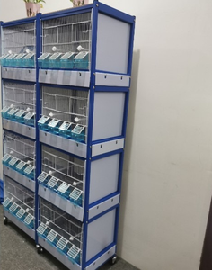 Sıcak toptan dörtlü ekleme kuş kafesi-108*35*178.5cm büyük papağan kafesi-pet kuş kafesi-genişletilebilir ekleme tasarımı - Product Image 5