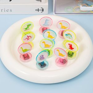 Mini Juego de Sellos de Dinosaurios de Dibujos Animados, Juguete de Plástico para Niños, Regalo para Jardín de Infancia, Cápsula Gashapon, Artículo Novedoso, Unisex de 4 a 6 Años - Product Image 4