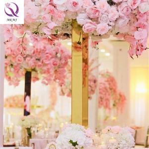 Trung Tâm Đám Cưới Cột Thép Không Gỉ Trang Trí Hoa Đứng Máy Tính Để Bàn Khách Sạn Trang Trí Đạo Cụ Đám Cưới Mặt Đất Đường Hướng Dẫn - Product Image 4